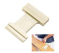 1 Pcs 4-in-1 Laminate Flooring Tools,Laminate Flooring Kit,Universal Composite Floor Gap Closer Fits L V U Barb Inclined Slots,Nylon Tapping Block for Wood and Vinyl Plank Installation