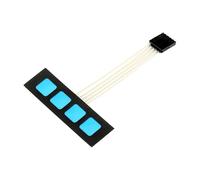 1 pcs 4 Key Membrane Switch Keypad Keyboard Control Panel SCM Extended Keyboard for 1x4 No Words