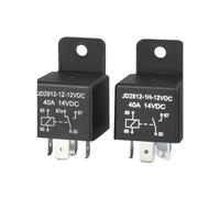 1 Pcs 40A plastic back car relay four-pin five-pin relay 12V24V36V48V high power car modification(36V,Plastic back four legs)
