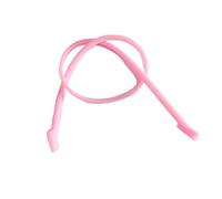 1 PCS 44cm Silicone Eyeglasses Cords Strap Sport Anti-Slip Sunglasses Chain String Glasses Ropes Accessories(Pink)