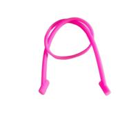 1 PCS 44cm Silicone Eyeglasses Cords Strap Sport Anti-Slip Sunglasses Chain String Glasses Ropes Accessories(Rose Red)