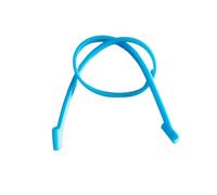 1 PCS 44cm Silicone Eyeglasses Cords Strap Sport Anti-Slip Sunglasses Chain String Glasses Ropes Accessories(Light Blue)