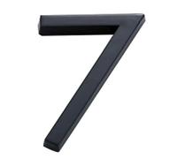 1 Pcs 4inch/10cm Durable For Home Mailbox Hotel Address Acrylic 0 To 9 Numeral Tag Door Label Number Plate Sign(Number 7)