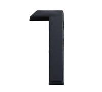 1 Pcs 4inch/10cm Durable For Home Mailbox Hotel Address Acrylic 0 To 9 Numeral Tag Door Label Number Plate Sign(Number 1)