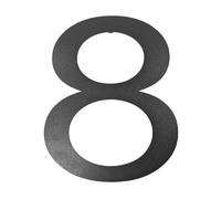 1 Pcs 5~6 Inches Exterior House Numbers Stainless Steel Digital 0-9 Door Alphabet Address Plaque Signs Number Plate(Number 8,5 Inches (12.7 cm))