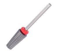 1 pcs 5 in 1 Carbide Nail Drill Bit Fast Remove Acrylic Nails Professional 3/32" Electric Nail Drill Tungsten Steel Bits Manicure Pedicure Professional Salon Tool(Fine, Silver)