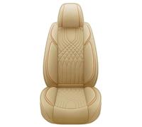 1 PCS 5D Universal Nappa Leather Waterproof Car Seat Cover Compatible For Renault Koleos Astra G Tugella Jetta Mk6 Jaguar Xe Compatible For Ford Focus Mk4(Style7 1 seat)