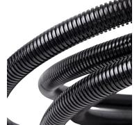 1 PCS 5M Black Plastic PP Corrugated Protective Conduit ID 14.3/17/20/23/29/36/48MM Flame-Retardant Flexible Detachable Wire Sheath(36 * 42.5MM)