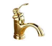 1 Pcs 6 Inch Antique Brass Basin Faucet Crane Sink Basin Mixer Faucet YT-5065(60A)