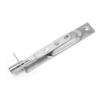 1 Pcs 6 Inch Door Bolt Flush Stainless Steel Security French Door Lock Concealed Slide Bolt Latch