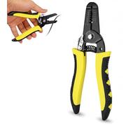 1 Pcs 7-inch Wire Stripping Pliers, 10-22 Awg Multi Gauge Wire Strippers, Wire Stripper Cutter Wire Stripping Tool and Multi-Function Hand Tool, Professional Handle Design and Refined Craftsmanship