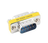 1 Pcs 9 Pins Rs-232 Db 9 Male To Male Serial Cable Adapter Adapter Adapter Promotion All Over The World Yellow And Blue And Silver Cheap Nice