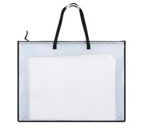 1 PCS A1 Portfolio Case, Art Folder, 63.5*48cm Transparent Storage Bag for Documents and Drawing Boards, Practical Organizing Accessory for Artists, Designers, Office Workers, Art Enthusiasts