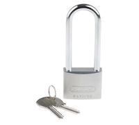 1 pcs - ABUS 64TI Key Weatherproof Titanium Weatherproof Padlock, 8mm Shackle, 5