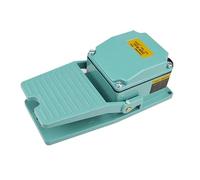 1 PCS AC 250V 15A 1NO 1NC Momentary Treadle Pedal Foot Switch w Cable Gland TFS-402 Green IDGTTLDF
