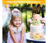 1 Pcs Acrylic Round Cake Display Board With Edge Smoother And Scraper , Clear Diy Cake Stand
