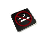 1 Pcs Acrylic Warning Sign Keep Quiet Warm Reminder Inside(1,10x10cm)