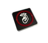1 Pcs Acrylic Warning Sign Keep Quiet Warm Reminder Inside(10,15x15cm)