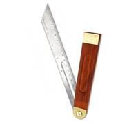 1 Pcs Adjustable Bevel Gauge, T-Type Bevel Gauges, Bevel's Gauge Sliding Bevel's Tool, Carpenters Tools with Hardwood Handle for Carpenters, Craftsmen (9 Inch)