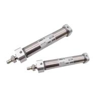 1 pcs Air Cylinder Double Acting Single Rod JCMMZ20 JCDMMZ20 25 50 75 100 150 200 250 300mm Stroke(150D,JDCMMZ20-)