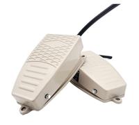 1 PCS,Aluminum Shell Momentary Electric Control Foot Pedal Switch,5A/15A 250V AC,For Spot Welding Machine Non-Slip Metal,SPDT