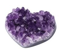 1 PCS Amethyst Ccrystal, 4-5 Cm Gemstone Collection Display Meditation Practice Accessory Anxiety Management Tool Amethyst Crystal, Purple Mineral Rock