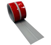 1 Pcs Anti-Slip Stair Nosing, 1M Self Adhesive Staircase Rubber Strip, Stair Edge Protector for Outdoor and Indoor Home Office, 50×25mm (Grey)