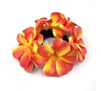 1 Pcs Artificial Flower Hair Scrunchies Soft Women Hair Bands Elastic Hair Bands Hair Bands Hair Accessories Long Thick Curly Hair Bands for Women Color