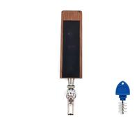 1 PCS Bar Beer Keg Tap Handle, Wooden Beer Handle with chalkboard, Made of Natural Walnut, Tall 7.08"