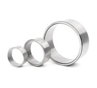 1 Pcs Bearing Steel Sleeve Bushings - 90x100x45 mm Precision Hardened Shaft Bushings, Wear-Resistant Guide Sleeves for Machinery, Repair & DIY