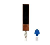 1 PCS Beer Tap Handle with Chalkboard, Beer Tap Handle Made from Walnut wood, Tall 7.87"
