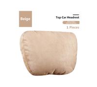 (1 Pcs Beige) Top Quality Design S Class Car Headrest Car Seat Neck Pillow Car Neck