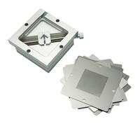 1 Pcs Bga Reballing Kit 90X90mm Bga Reballing Station with 10 Pcs Bga Universal Stencil