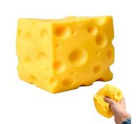 1 PCS Big Cheese Squishy Cheeses, Squeeze Squishies Cheeses Squishys Squishes Toy, Giant Cheese Squishy Giant Squishys Big, Squeeze Bigs Toy for Office Home Focus