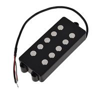 1 Pcs Black 5 String Open Type Bass Guitar Pickup Humbucker For Bass Coil With 4 Corewire Electric guitar pickup