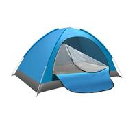 1 Pcs Blue Pop-Up Tents, Single Person Small Pop up Tent, Lightweight and Portable Camping Tents, Suitable for Beaches Outdoor Activities Travel Hiking Camping Fishing