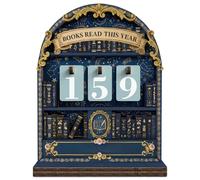 1 PCS Books Read This Year Counter, Book Tracker, Compact, Single Piece, Ideal for Bookworms, Home Library Owners, and Reading Enthusiasts