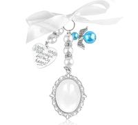 1 pcs Bow Pearl Love Photo Pendant wedding bouque wedding bouquet charms - Keep The Memory By Your Side