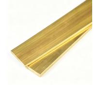 1 Pcs Brass Square Bar, 2×6mm 2×8 2×10 mm Flat Stick Rods, 500mm Solid Metal Plate Strip(2 * 8 * 500mm)