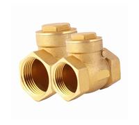 1 Pcs Brass Wire Horizontal Check Valve Full Copper Internal Thread Swing Check Valve 1/2" 3/4" 1" 1-1/4" 1-1/2" 2"(2inch)