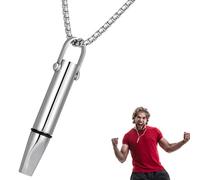 1 Pcs Breathing Necklace with Resistance,Breathing Necklace, Calming Breathing with Relieving Anxiety Stress,Whistle Necklace Assisted Yoga Meditation Stress Reduction, Breathe Pendant for Men & Women