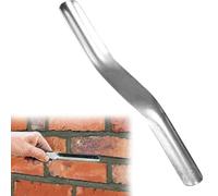 1 PCS Brick Jointer Tool 1/2 Inch X 5/8 Inch Double end Mortar Finishing Tool Pointing Tool Durable Bricklaying Jointing Tool for Builders and Bricklayers for Professional Joints Between Bricks