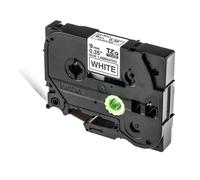 1 pcs - Brother Black on White Label Printer Tape, 8 m Length, 9 mm Width