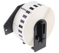 1 pcs - Brother White Black Print Label Roll, 29mm Width, 1 Roll Qty