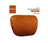 (1 Pcs Brown) Top Quality Design S Class Car Headrest Car Seat Neck Pillow Car Neck