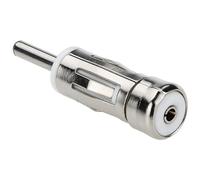 1 pcs Car Aerial Antenna Adapter Connector, ISO to Din Radio Aerial Antenna Adapter Converter for Volkswagen VW Skoda Vehicle Car Audio Radio Unit Stereo Receiver