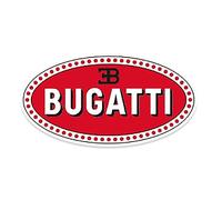 1 Pcs Car Decorative Sticker,For Bugatti Bolide Galibier Chiron,ABS Logo Sticker Cover Emblem Badge Decals Non Scratch Vehicle Paint Replacement