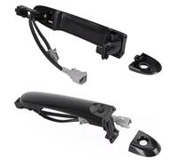 1 Pcs Car Exte-rior D-oor Handle-s, Exterior Door Handle for Nissan, 80644-1FA5A 82644-1FA5A for NIS-san Car Doo-r Ha-ndle with Inductor Black