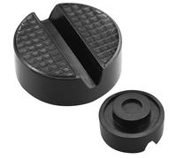 1 Pcs Car Jack Pad, Slotted Trolley Jacking Rubber Blocks, Car Jack Rubber Pad, Universal Floor Jack Pad Adapter for Trolley Jack, Floor Trolley Jack Pad, Cars Repair Accessories, 65 * 65 * 33MM