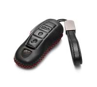 1 Pcs Car Key Shells for Porsche 718, 911, Panamera, Cayenne 3 Button, Remote Keyring Bag Keychain Holder Key Fob Cover Case Key Case Key Holder Wallet Accessories,A